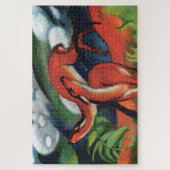 Franz Marc Rode Hert II Expressionistisch Schilder Legpuzzel (Verticaal)