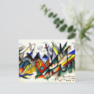Franz Marc - Sonatine voor Violin en Piano Briefkaart