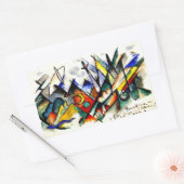 Franz Marc - Sonatine voor viool en piano Rechthoekige Sticker (Envelop)