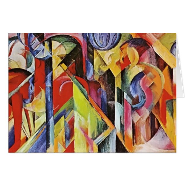 Franz Marc- Stables (Voorkant Horizontaal)