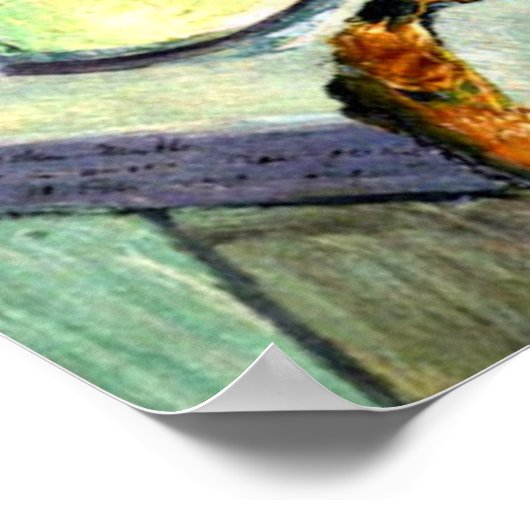 Franz Marc - Stilleven met kat Poster (Hoek)