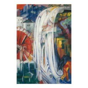 Franz Marc - The Bewitched Mill Foto Afdruk