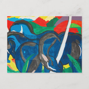 Franz Marc - The Blue Horse Briefkaart