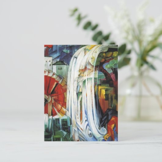 Franz Marc- The Enchanted Mill Briefkaart (Staand voorkant)