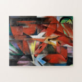 Franz Marc The Foxes (1913) Legpuzzel (Horizontaal)