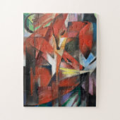 Franz Marc The Foxes (1913) Legpuzzel (Verticaal)