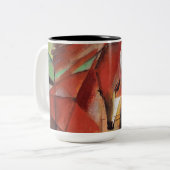 Franz Marc - The Foxes, 1913 Tweekleurige Koffiemok (Voorkant links)