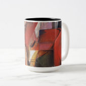 Franz Marc - The Foxes, 1913 Tweekleurige Koffiemok (Voorkant rechts)