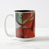Franz Marc - The Foxes, 1913 Tweekleurige Koffiemok (Links)
