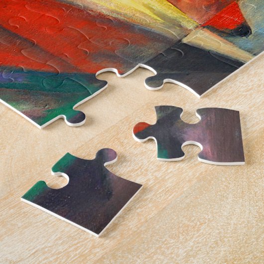 Franz Marc The Foxes Legpuzzel (Zijkant)