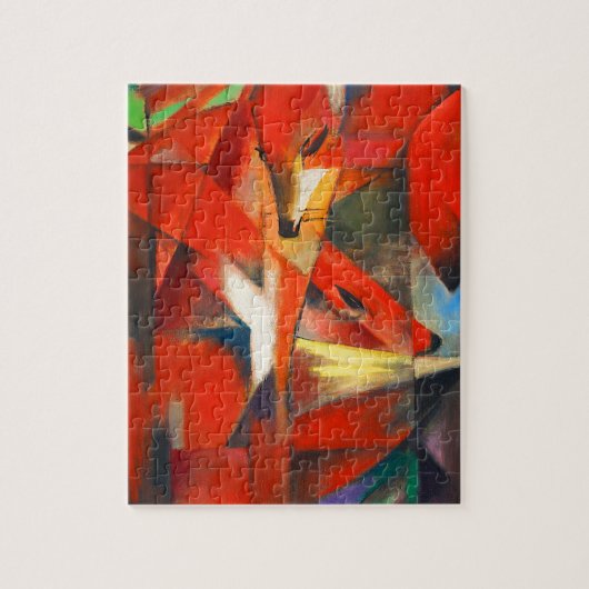 Franz Marc The Foxes Legpuzzel (Verticaal)