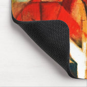 Franz Marc The Foxes Red Fox Modern Art Painting Muismat (Hoek)