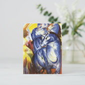 Franz Marc- The Tower of Blue Horses Briefkaart (Staand voorkant)