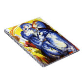 Franz Marc The Tower of Blue Horses Notebook Notitieboek (Rechterzijde)