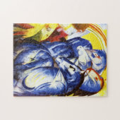 Franz Marc The Tower of Blue Horses Puzzle Legpuzzel (Horizontaal)