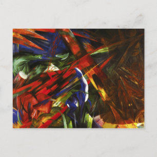 Franz Marc Tierschicksale Briefkaart