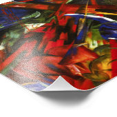 Franz Marc Tierschicksale Foto Print Afdruk (Hoek)