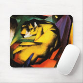 Franz Marc - Tiger (1912) Muismat (Met muis)