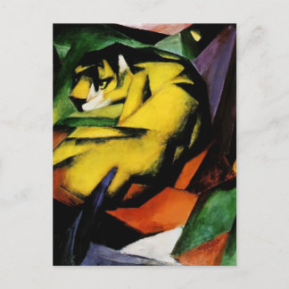 Franz Marc- Tiger Briefkaart
