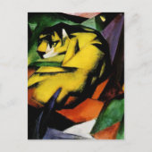 Franz Marc- Tiger Briefkaart (Voorkant)