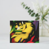 Franz Marc Tiger Briefkaart (Staand voorkant)