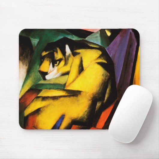 Franz Marc - Tiger Muismat (Met muis)