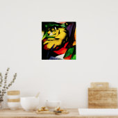 Franz Marc Tiger Poster (Keuken)