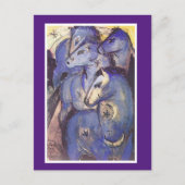 Franz Marc, Tower of Blue Horses, Fine Art, Briefkaart (Voorkant)