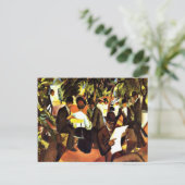 Franz Marc - Tuinrestaurant Briefkaart (Staand voorkant)