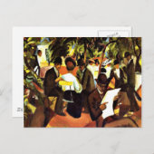 Franz Marc - Tuinrestaurant Briefkaart (Voorkant / Achterkant)