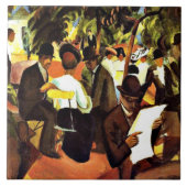 Franz Marc - Tuinrestaurant Tegeltje (Voorkant)