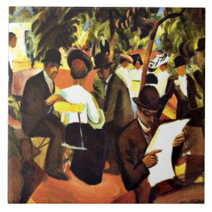 Franz Marc - Tuinrestaurant Tegeltje