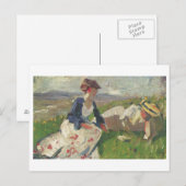 Franz Marc - Two Women on Mountain Vrouw 1906 Briefkaart (Voorkant / Achterkant)