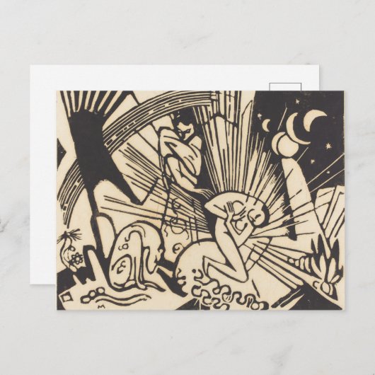 Franz Marc | Verzoening Versoehnung Briefkaart (Voorkant / Achterkant)