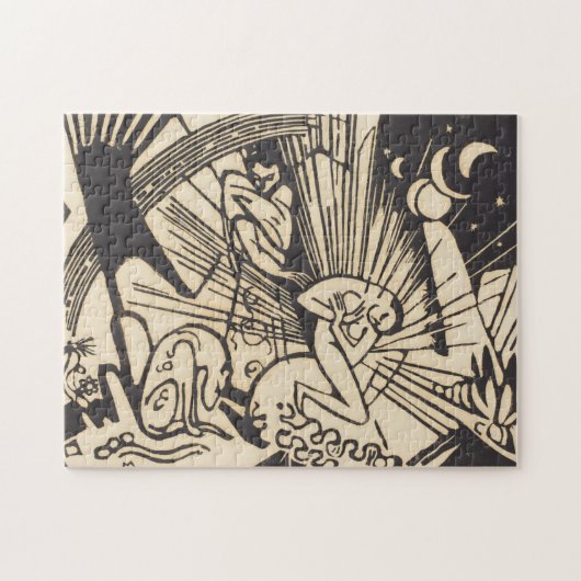 Franz Marc | Verzoening Versoehnung Legpuzzel (Horizontaal)