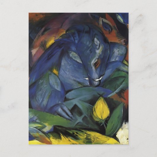 Franz Marc- Wilde varkens (varkens en zeugen) Briefkaart (Voorkant)