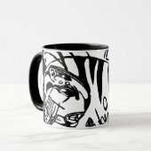 Franz Marc - Zwarte en Witte Tijger - Abstracte Ku Mok (Voorkant links)