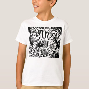 Franz Marc - Zwarte en Witte Tijger - Abstracte Ku T-shirt