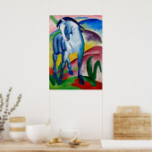 Franz Marcs Blauwe Paard Poster (Keuken)