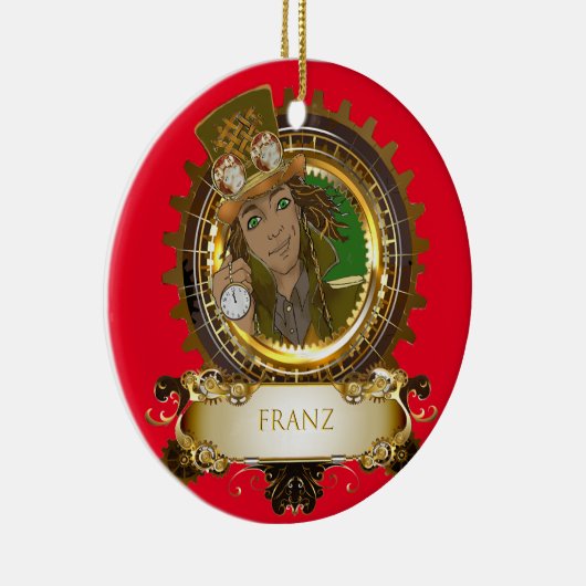 FRANZ - NOTENKRAKER RETOLD KERAMISCH ORNAMENT (Rechts)