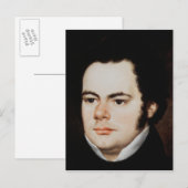 Franz Peter Schubert Briefkaart (Voorkant / Achterkant)
