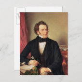Franz Peter Schubert Briefkaart (Voorkant / Achterkant)