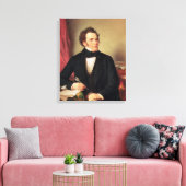 Franz Peter Schubert Canvas Afdruk (Insitu (Woonkamer))