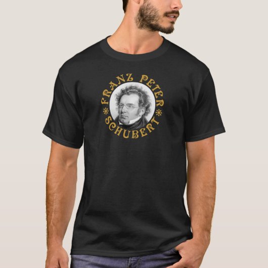 Franz Peter Schubert - Old Gold - ZZ T-Shirt (Voorkant)