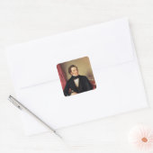 Franz Peter Schubert Vierkante Sticker (Envelop)