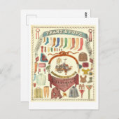 Franz & Pope breimachine advertentie Briefkaart (Voorkant / Achterkant)