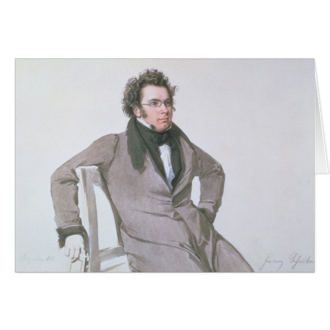 Franz Schubert , 1825 (Voorkant Horizontaal)