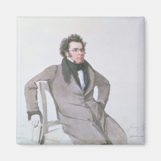 Franz Schubert , 1825 Magneet (Voorkant)