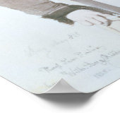 Franz Schubert , 1825 Poster (Hoek)