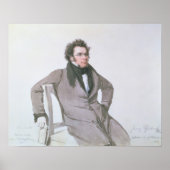 Franz Schubert , 1825 Poster (Voorkant)